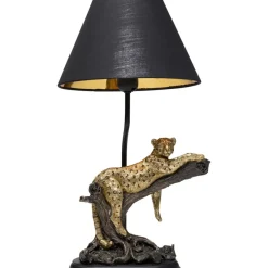 Tischleuchten-KARE Design Tischleuchte Relax Leopard 50Cm