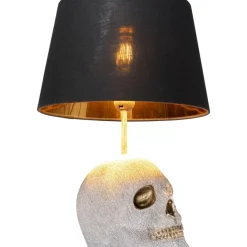 Tischleuchten-KARE Design Tischleuchte Skull Crystals Front 44Cm
