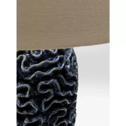 Tischleuchten-KARE Design Tischleuchte Waterflow Blau