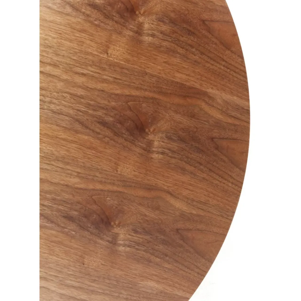 Tische-KARE Design Tischplatte Invitation Round Walnut O120Cm