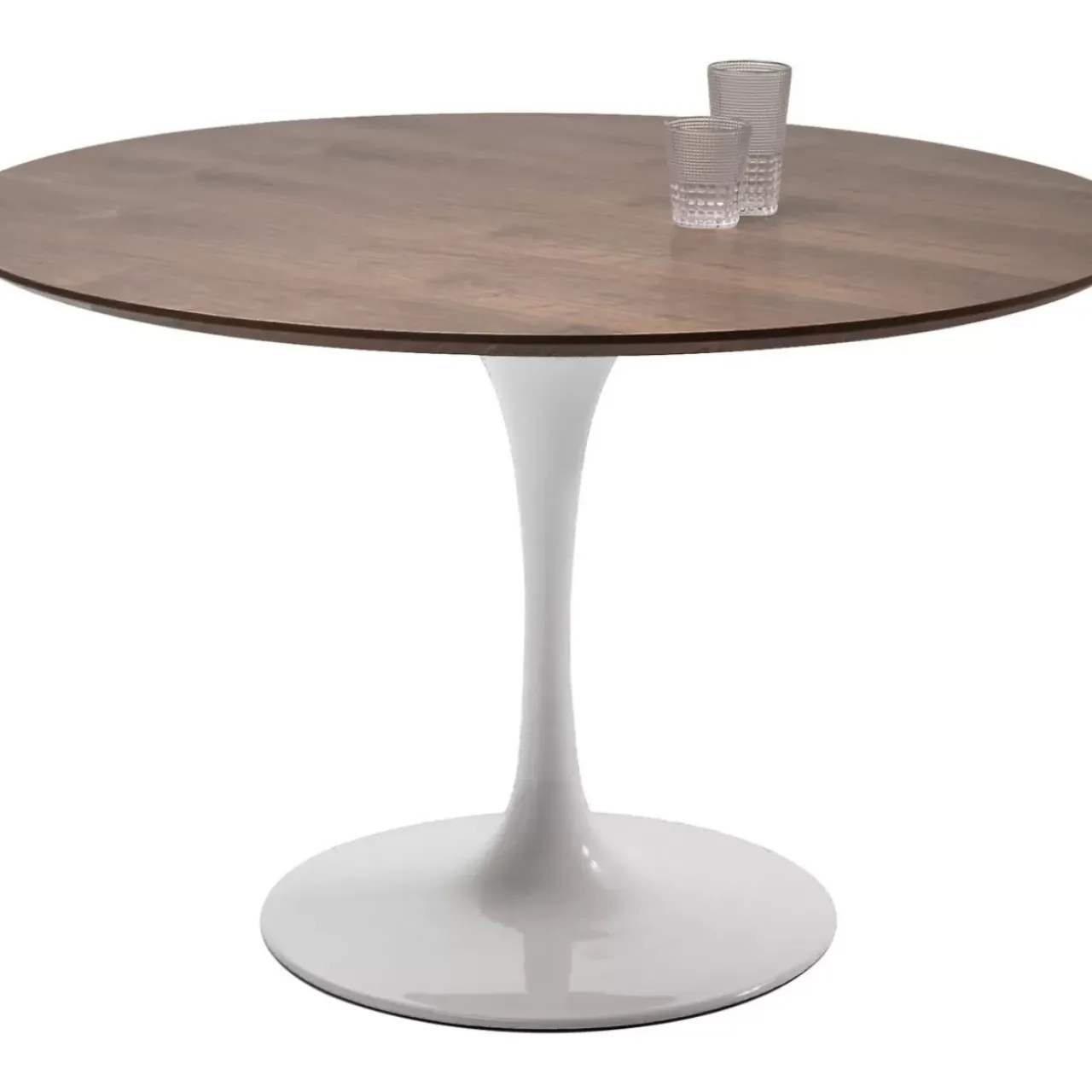 Tische-KARE Design Tischplatte Invitation Round Walnut O120Cm