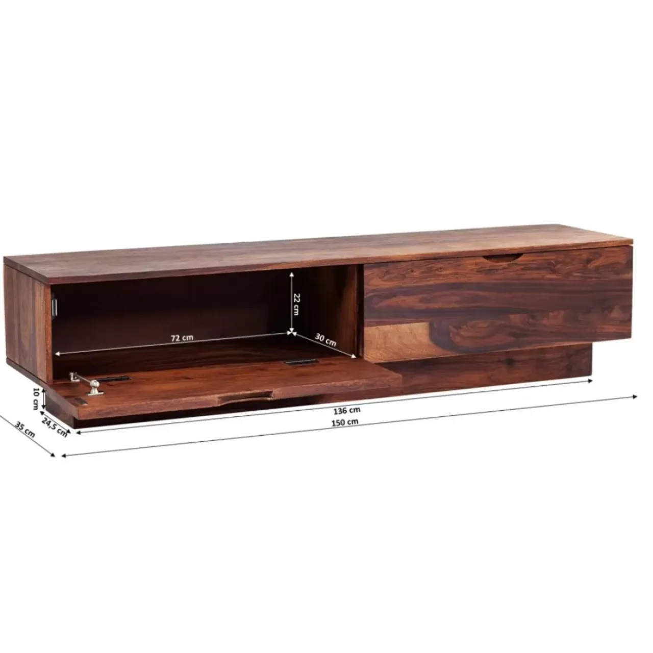 Kommoden & Sideboards-KARE Design Tv Board Authentico