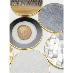 Geschirr & Tischaccessoires-KARE Design Untersetzer Nature (6/Set)