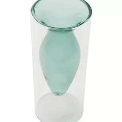 Vasen-KARE Design Vase Amore Blau 20Cm