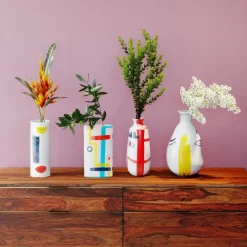 Vasen-KARE Design Vase Art Face Colore 23