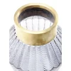 Vasen-KARE Design Vase Barfly Grey 30Cm
