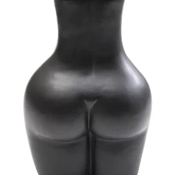 Vasen-KARE Design Vase Donna Schwarz 40Cm