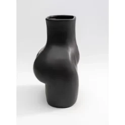 Vasen-KARE Design Vase Donna Schwarz 22Cm