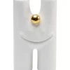 Vasen-KARE Design Vase Funny Teeth Weis 16Cm