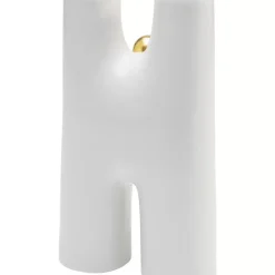 Vasen-KARE Design Vase Funny Teeth Weis 16Cm