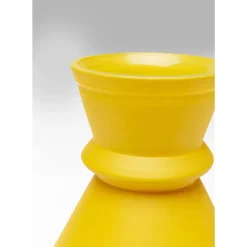Vasen-KARE Design Vase Gina Gelb 25Cm