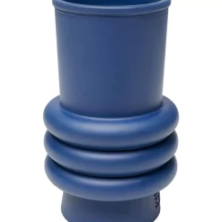 Vasen-KARE Design Vase Gina Trible Blau 17Cm