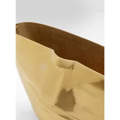 Vasen-KARE Design Vase Half Face Gold 46Cm