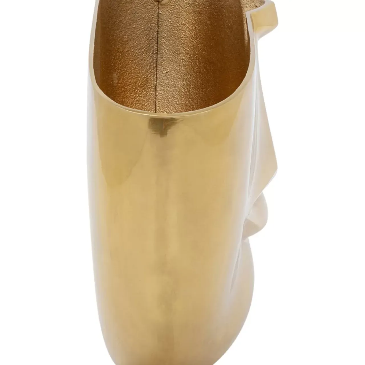 Vasen-KARE Design Vase Half Face Gold 46Cm