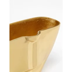 Vasen-KARE Design Vase Half Face Gold 38Cm