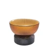 Vasen-KARE Design Vase Marvelous Duo Amber Grau 22Cm