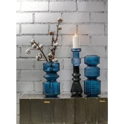 Vasen-KARE Design Vase Marvelous Duo Blau 36Cm