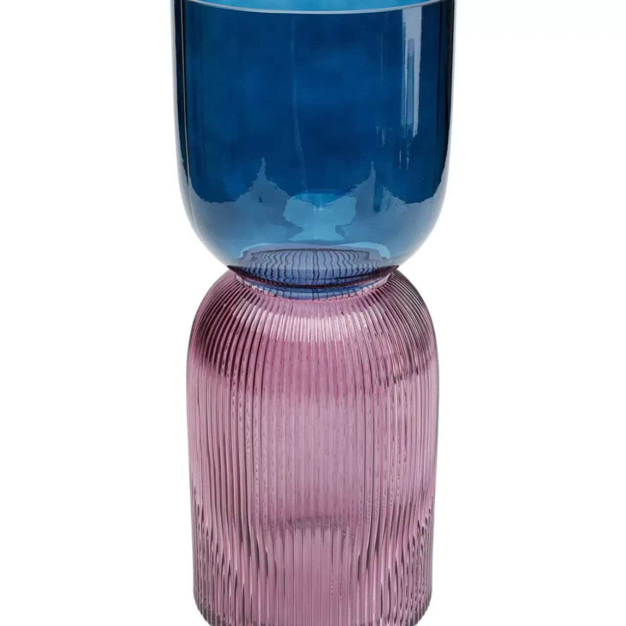 Vasen-KARE Design Vase Marvelous Duo Blau Lila 40Cm