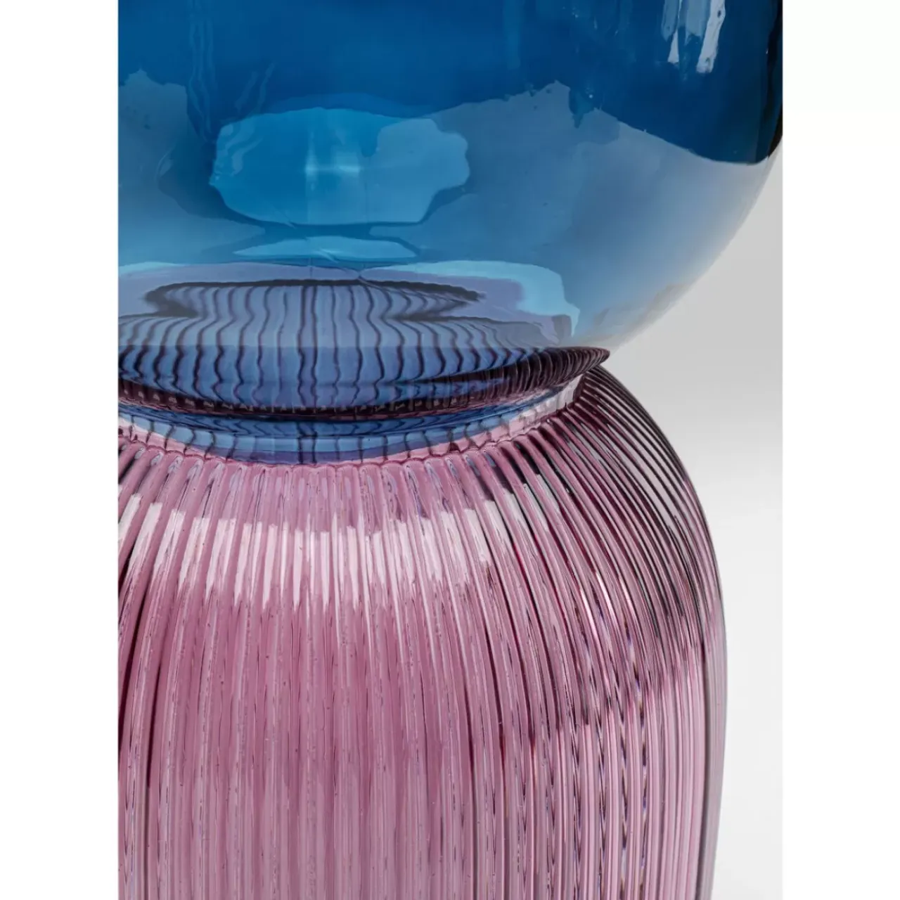 Vasen-KARE Design Vase Marvelous Duo Blau Lila 40Cm