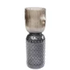 Vasen-KARE Design Vase Marvelous Duo Braun Grau 38Cm