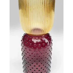Vasen-KARE Design Vase Marvelous Duo Gelb Lila 38Cm