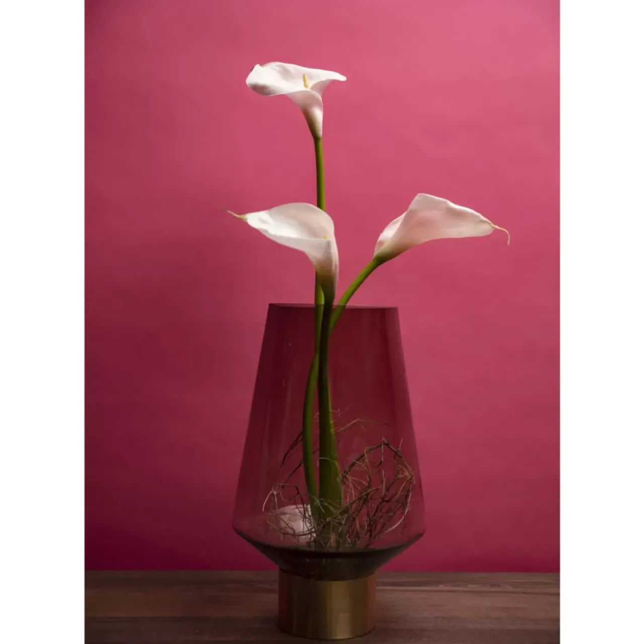 Vasen-KARE Design Vase Noble Braun 40Cm