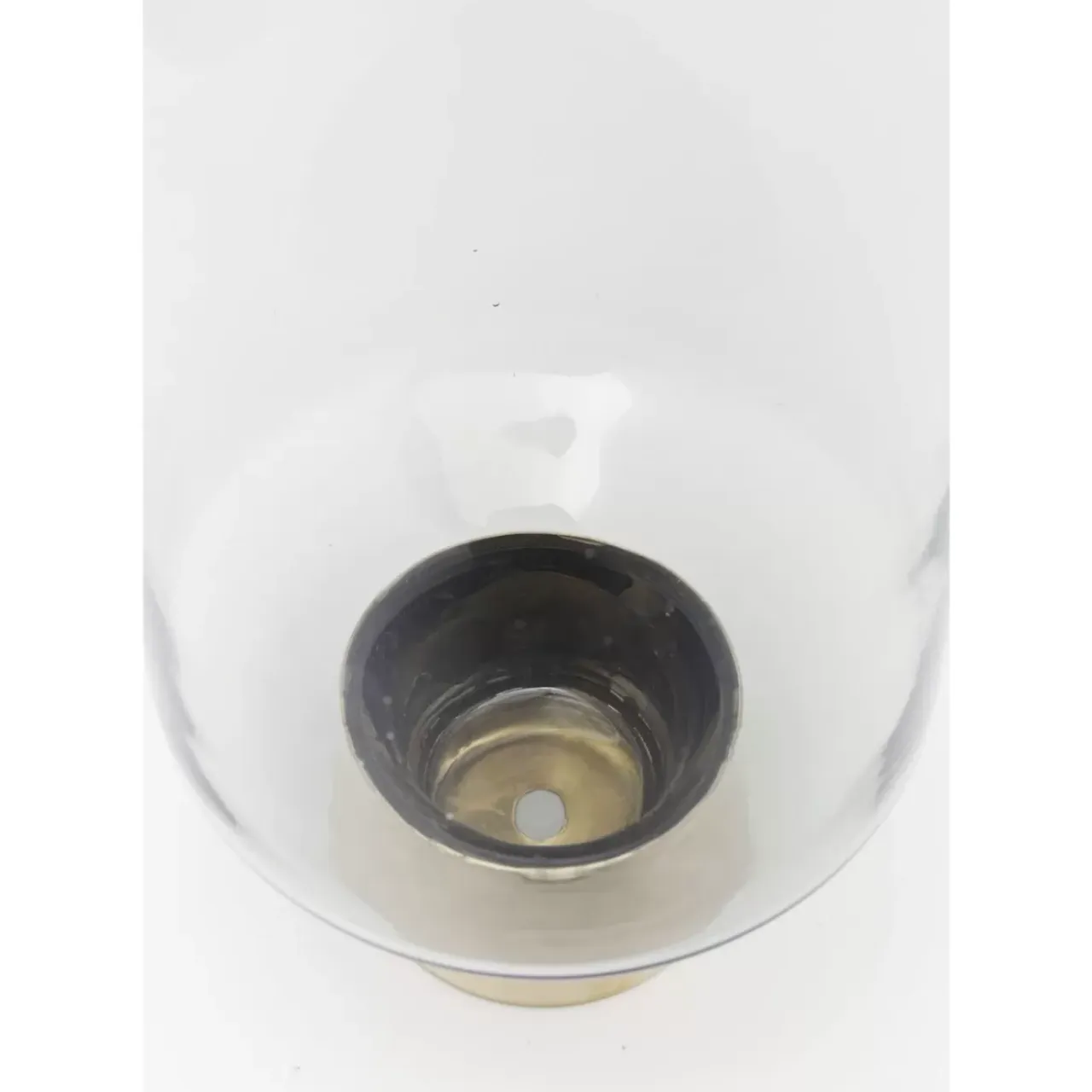 Vasen-KARE Design Vase Noble Ring Grau 40Cm