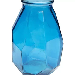 Vasen-KARE Design Vase Origami Blau 35Cm