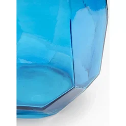 Vasen-KARE Design Vase Origami Blau 35Cm