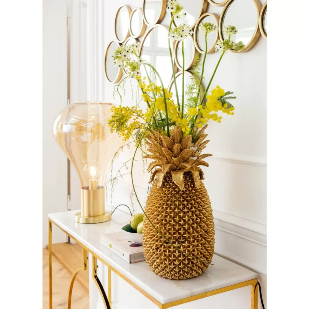 Vasen-KARE Design Vase Pineapple 50Cm