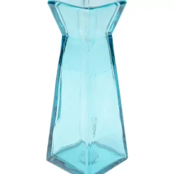 Vasen-KARE Design Vase Piramide Turkis 30Cm