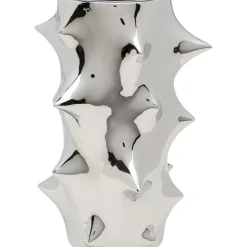 Vasen-KARE Design Vase Pointy Silber 30Cm