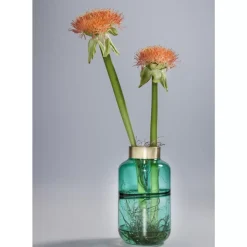 Vasen-KARE Design Vase Positano Belly Grun 28Cm