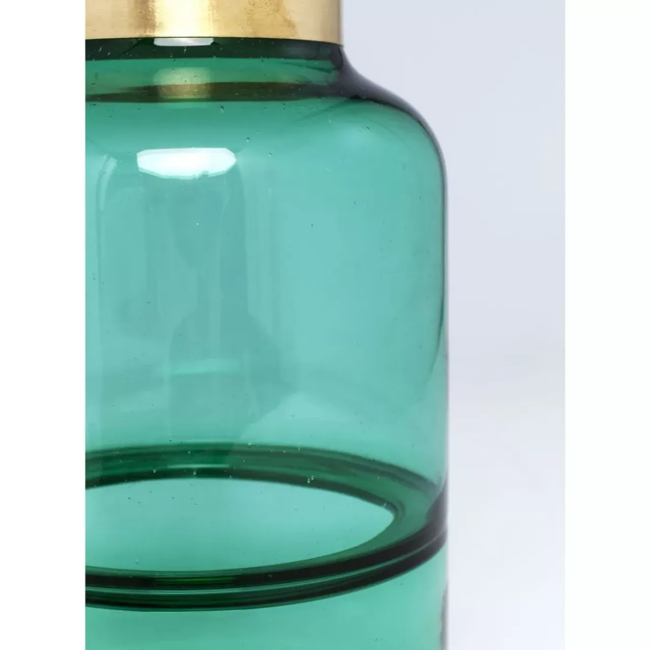 Vasen-KARE Design Vase Positano Belly Grun 28Cm