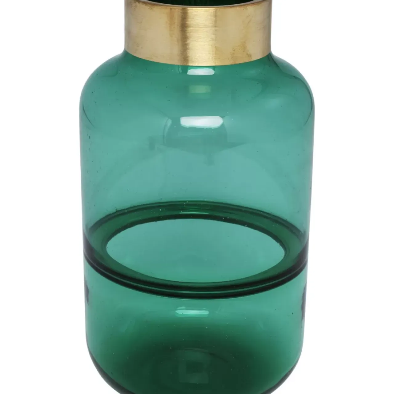Vasen-KARE Design Vase Positano Belly Grun 28Cm