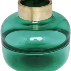 Vasen-KARE Design Vase Positano Belly Grun 21Cm