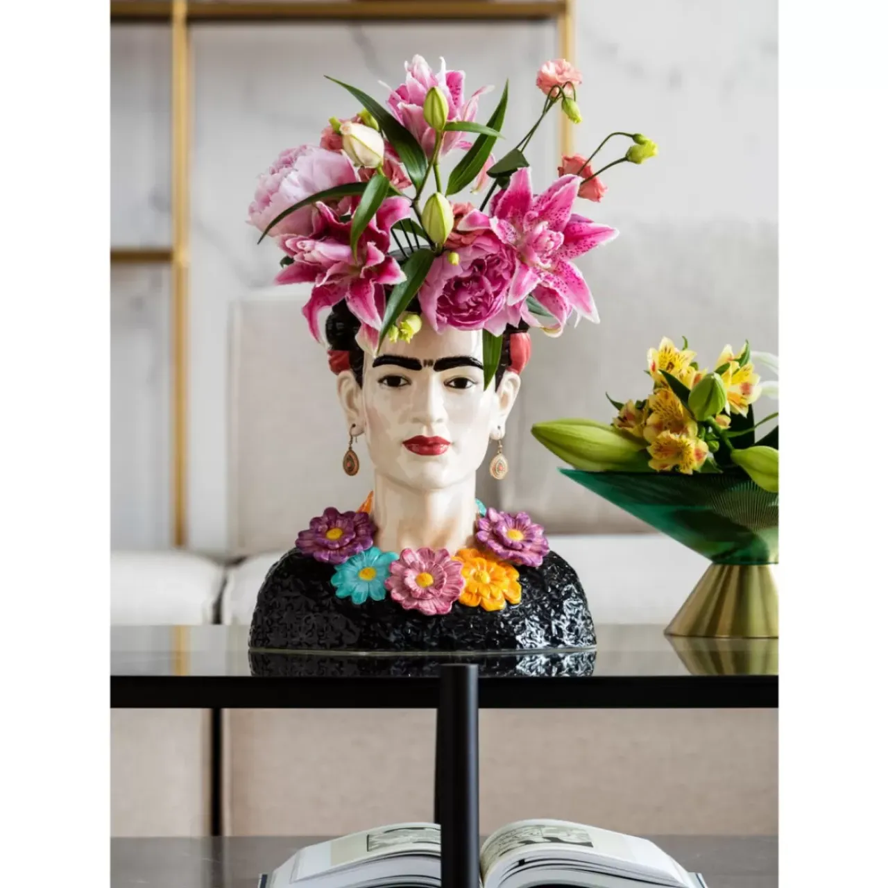 Vasen-KARE Design Vase Style Muse Flowers