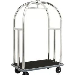 Kleinmöbel & Sonstiges-KARE Design Vip Gepackwagen Vegas Silver