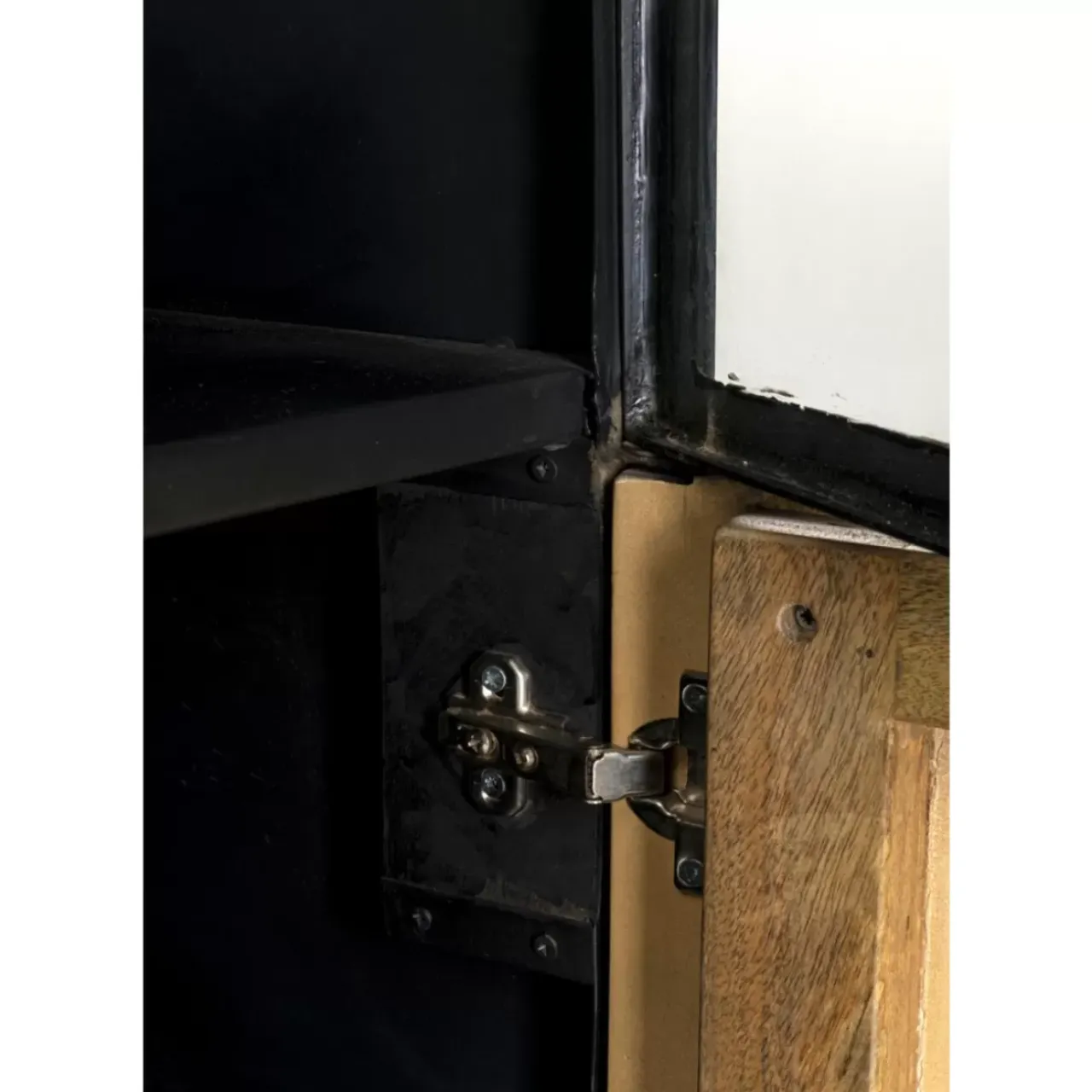 Regale-KARE Design Vitrine Illusion Gold 90X180Cm