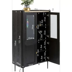 Regale-KARE Design Vitrine Milano 140X80