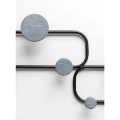 Kleinmöbel & Sonstiges-KARE Design Wandgarderobe Cerchi 80Cm