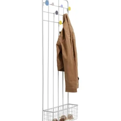 Kleinmöbel & Sonstiges-KARE Design Wandgarderobe Derry Weis 41Cm