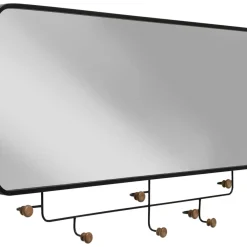 Kleinmöbel & Sonstiges-KARE Design Wandgarderobe Gina Mirror 54X100Cm