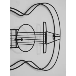 Kleinmöbel & Sonstiges-KARE Design Wandgarderobe Guitar 81Cm