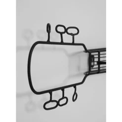 Kleinmöbel & Sonstiges-KARE Design Wandgarderobe Guitar 81Cm