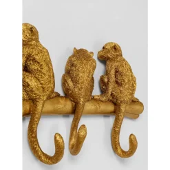 Kleinmöbel & Sonstiges-KARE Design Wandgarderobe Monkey Hook 70Cm