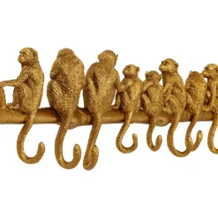 Kleinmöbel & Sonstiges-KARE Design Wandgarderobe Monkey Hook 70Cm