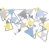 Kleinmöbel & Sonstiges-KARE Design Wandgarderobe Wireframe Trigon 100Cm
