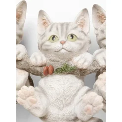 Kleinmöbel & Sonstiges-KARE Design Wandhaken Three Mini Cats
