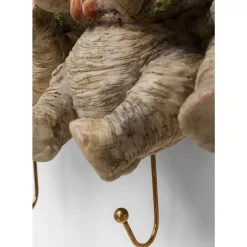 Kleinmöbel & Sonstiges-KARE Design Wandhaken Three Mini Elephants